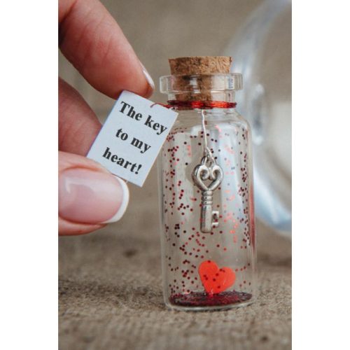 Üveg kémcső parafa dugóval 2,2x15cm 6db/csomag