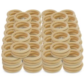 Natúr fa karika 4,5cm 300db/csomag - OKOSÁR!