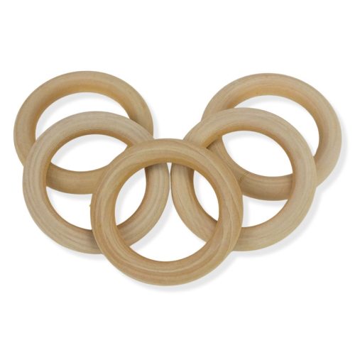 Natúr fa karika 6cm 5db/csomag
