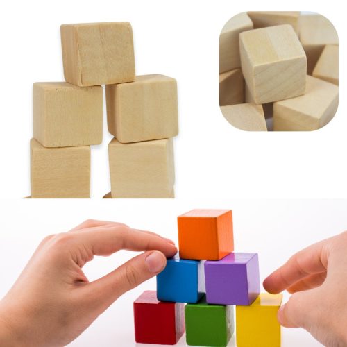 Fa kocka 2cm 15db/csomag