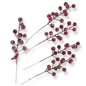  Havas piros bogyós ág 50db/csomag 72/#