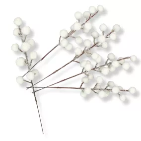  Havas fehér bogyós ág 50db/csomag 72/#