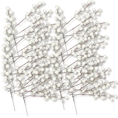  Havas fehér bogyós ág 50db/csomag 72/#
