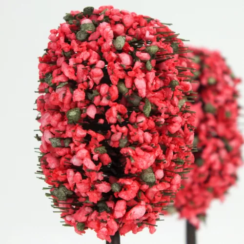 Virágzó fa rózsaszín 5,5cm 2db/csomag