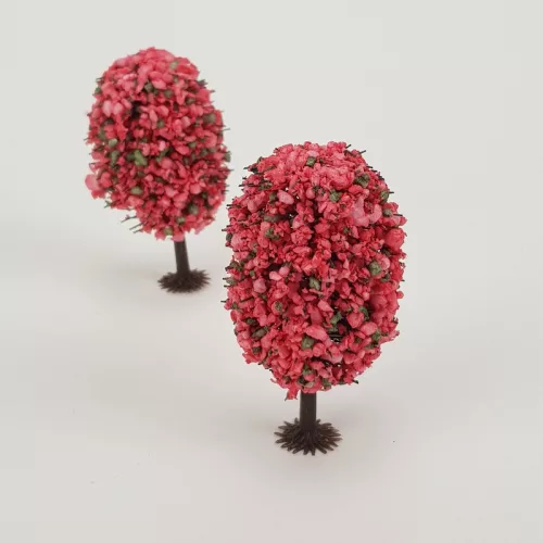 Virágzó fa rózsaszín 5,5cm 2db/csomag