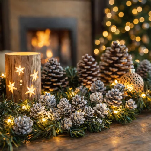 Mini hamvas tobozok 0,5kg/csomag