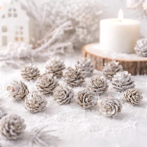 Mini hamvas tobozok 0,5kg/csomag