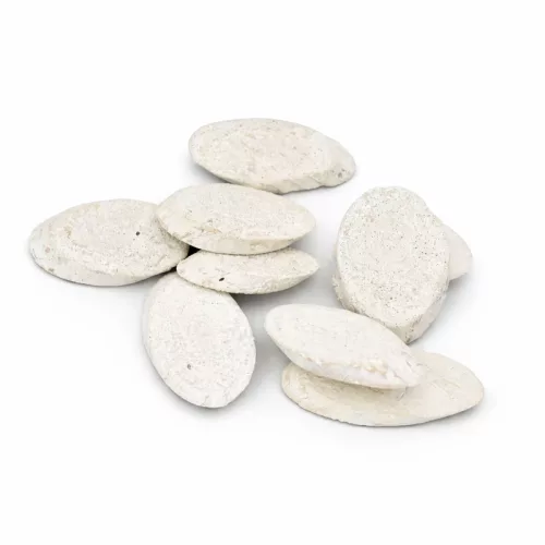 Fehér ovális faszeletek 5-6cm 0,5kg/csomag