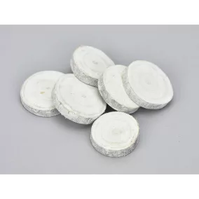 Fehér fakorongok 3-4cm 0,5kg/csomag