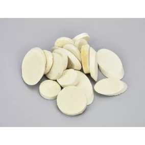 Natúr ovális fa szeletek vegyes 2-6cm 0,5kg/csomag