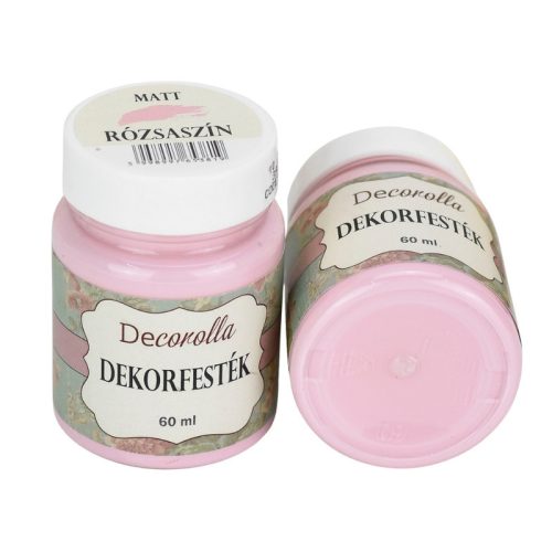 Decorolla matt dekorfesték 60ml rózsaszín