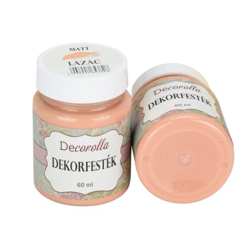 Decorolla matt dekorfesték 60ml lazac