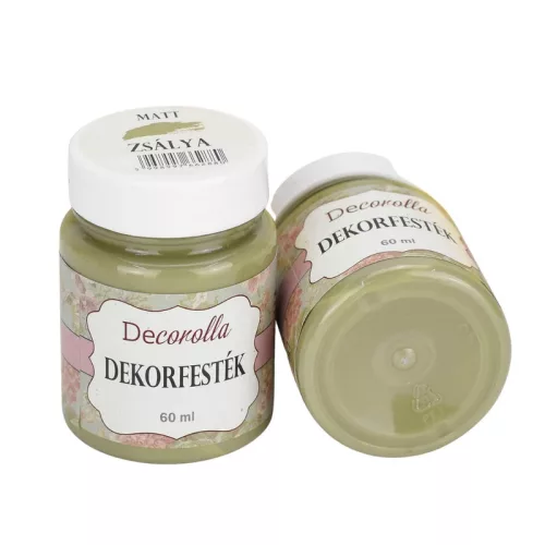 Decorolla matt dekorfesték 60ml zsálya