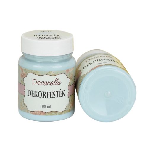 Decorolla matt dekorfesték 60ml babakék