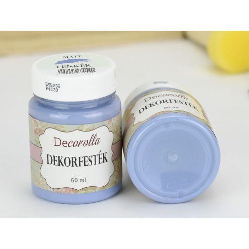 Decorolla matt dekorfesték 60ml  lenkék