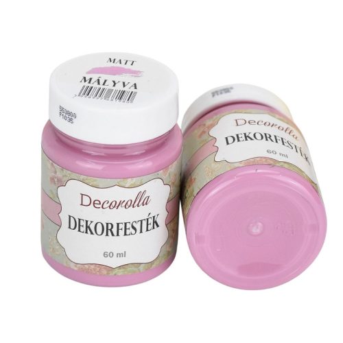 Decorolla matt dekorfesték 60ml mályva