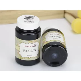 Decorolla táblafesték 110ml fekete