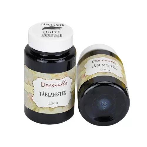 Decorolla táblafesték 110ml fekete