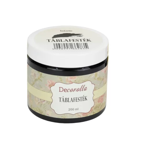 Decorolla táblafesték 200ml fekete