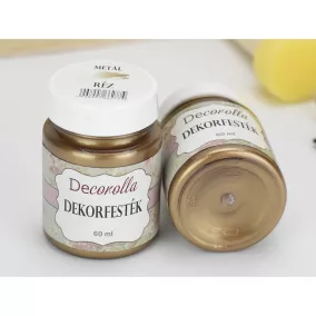 Decorolla metál dekorfesték 60ml réz