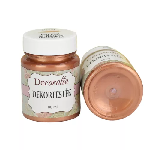 Decorolla metál dekorfesték 60ml bronz