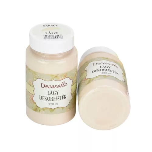 Decorolla lágy dekorfesték 110ml  barack