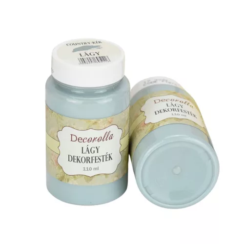 Decorolla lágy dekorfesték 110ml  country-kék