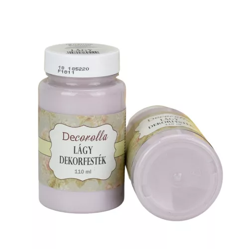 Decorolla lágy dekorfesték 110ml  viktoriánus rózsaszín
