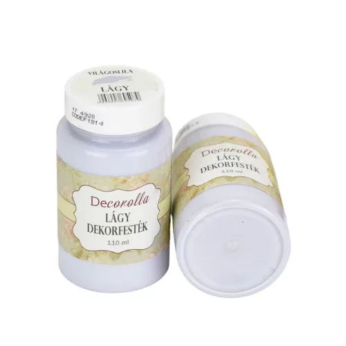 Decorolla lágy dekorfesték 110ml világoslila