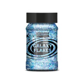 Galaxy flakes uránusz kék 15g