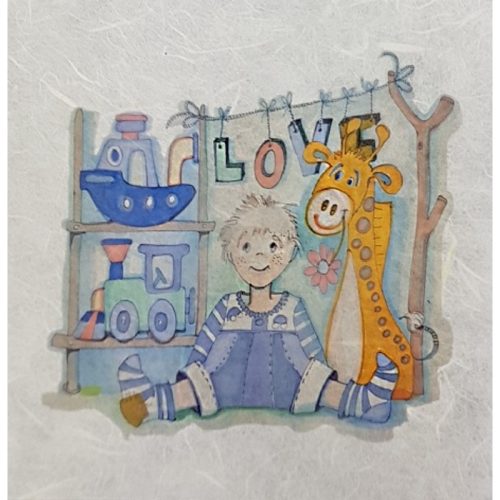 Rizspapír 14,8x14,8cm 6db/cs