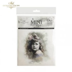 Rizspapír 14,8x14,8cm 6db/cs