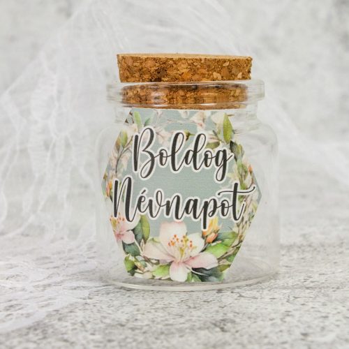 Matrica - Boldog névnapot 3 forma 15db/lap