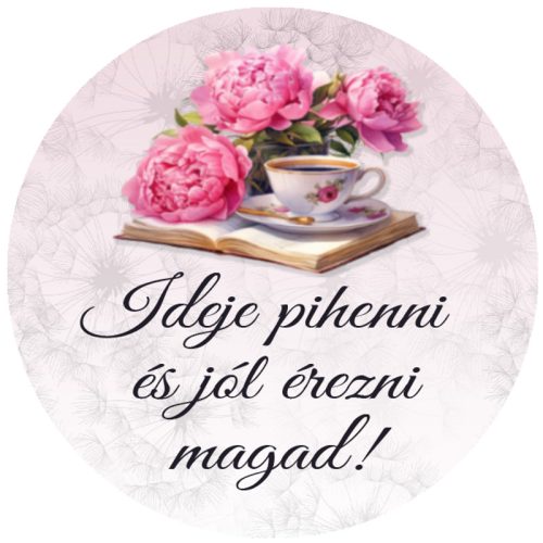 Matrica - Nyugdíjas kerek matricák 15db/lap