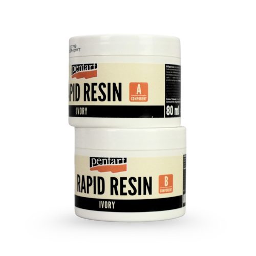 Rapid gyanta 1:1szett 80ml elefántcsont