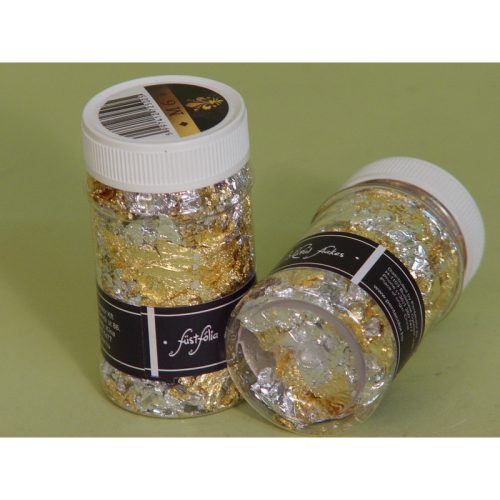 Füstfólia pehely kevert ezüst-arany M6 1g