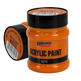Matt akrilfesték 230ml narancs