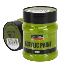 Matt akrilfesték 230ml oliva