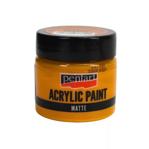 Matt akrilfesték 50ml sárgásvörös agyag