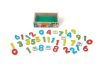 Melissa & Doug Fa Mágneses Számkészlet – 37 Darab, szám, oktató játék 5+ éves kortól