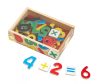 Melissa & Doug Fa Mágneses Számkészlet – 37 Darab, szám, oktató játék 5+ éves kortól
