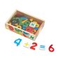   Melissa & Doug Fa Mágneses Számkészlet – 37 Darab, szám, oktató játék 5+ éves kortól