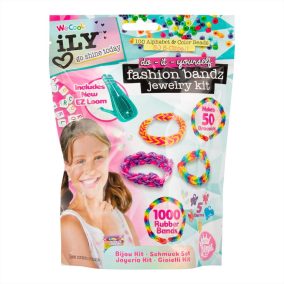 iLY Gumikarkötő-készítő szett tasakban 6+ éves kortól