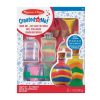 Melissa & Doug, kreatív játék, homok művészet, homok üvegben 4