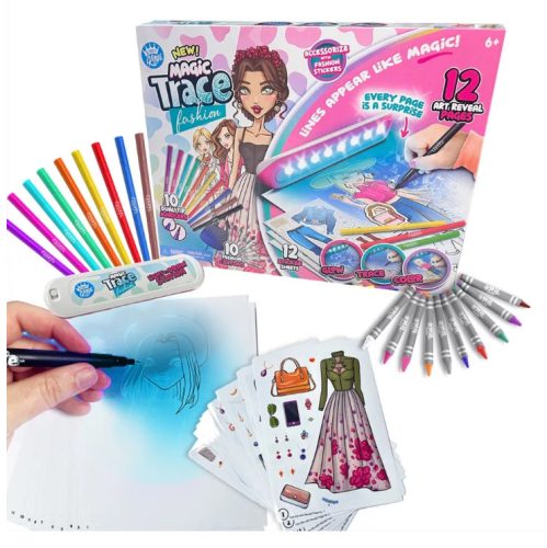 Magic Trace stúdió - Ragyogó rajzolás - Divat 8