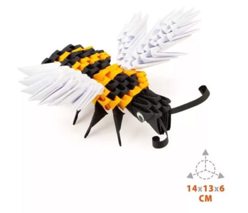 Origami 3D Méhecske papírhajtogatós építőjáték 8