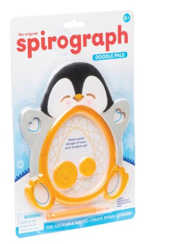 Spirográf Doodle Pals rajz pajtik - pingvin 6+ éves kortól