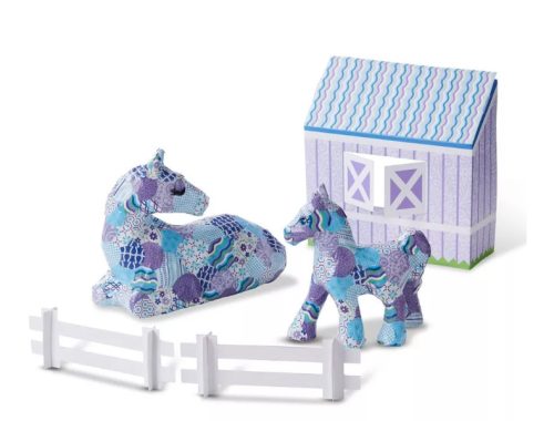 Melissa & Doug Kreatív játék, Dekupázs, lovak 6