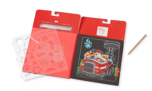 Melissa & Doug kreatív játék, képkarc, Mancs Őrjárat - Marshall 4