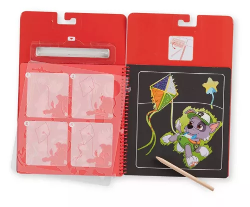 Melissa & Doug kreatív játék, képkarc, Mancs Őrjárat - Marshall 4